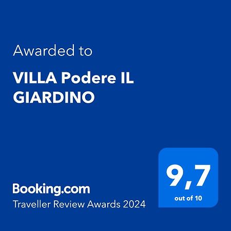 Villa Podere Il Giardino Castiglion Fiorentino Zewnętrze zdjęcie